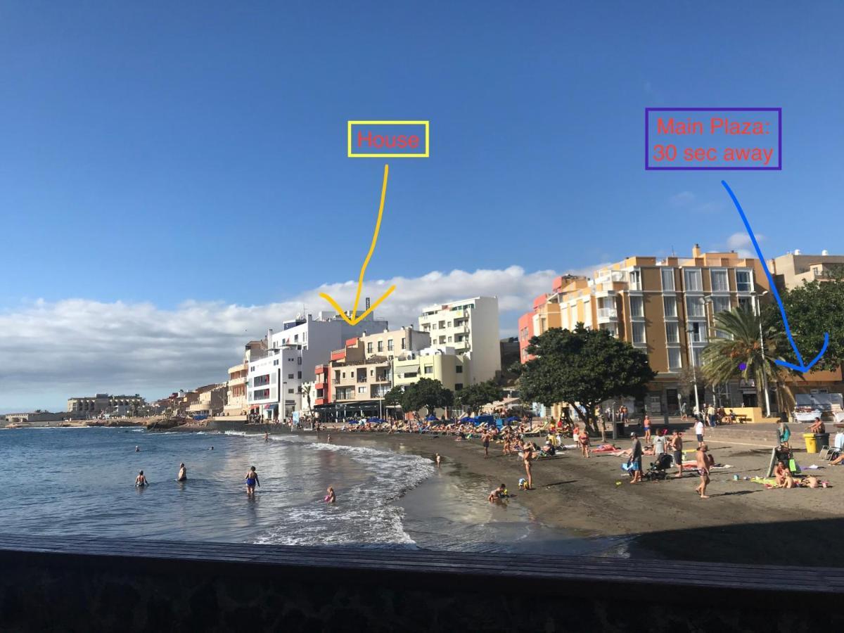 Amazing Beachfront Property Casa Corina I El Medano  Exterior photo